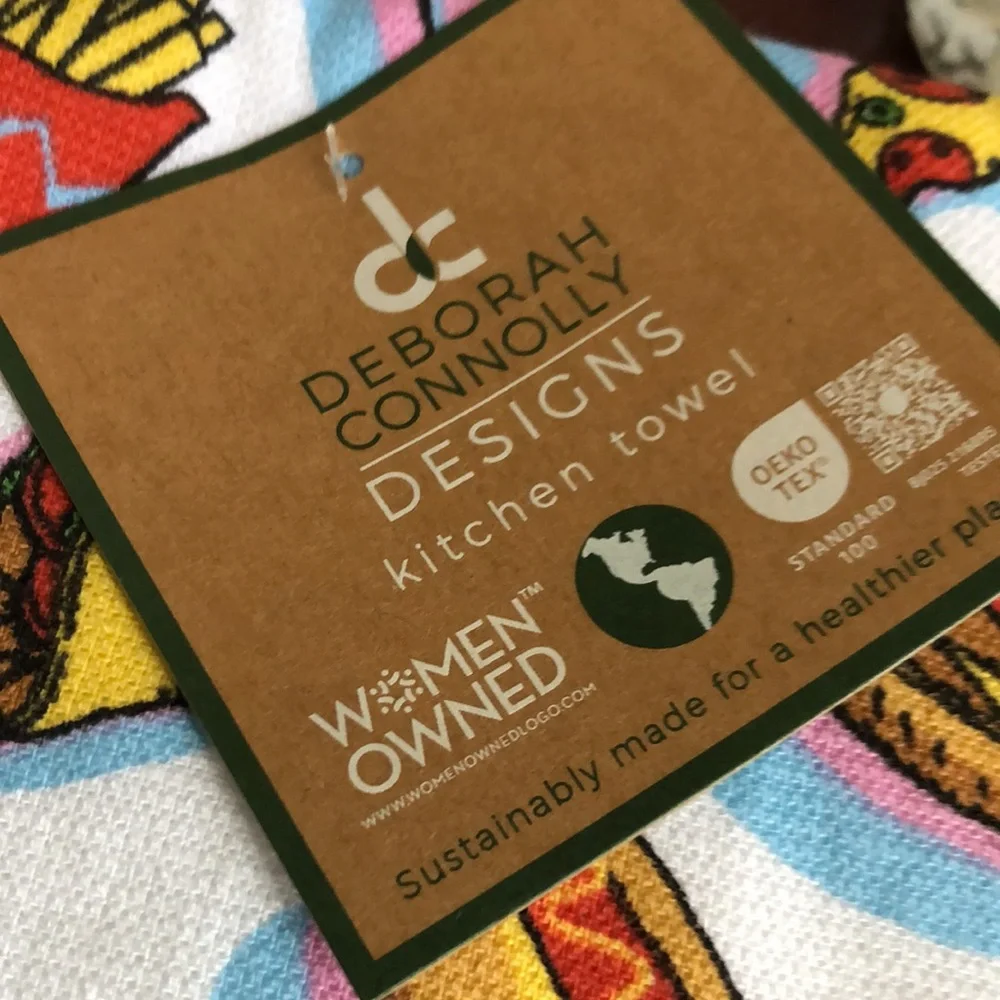 Deborah Connolly FAST FOOD Kitchen Towels